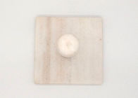 Artículo de piedra de mármol natural del tenedor de la toalla de papel del 100% para la decoración casera moderna