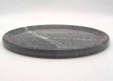 Vena elegante única de mármol natural fácil de la bandeja el 100% de la porción de la piedra de la limpieza