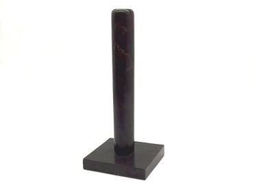 tenedor de piedra de la toalla de papel de los 29cm, tenedor de mármol negro de la toalla de papel pulido